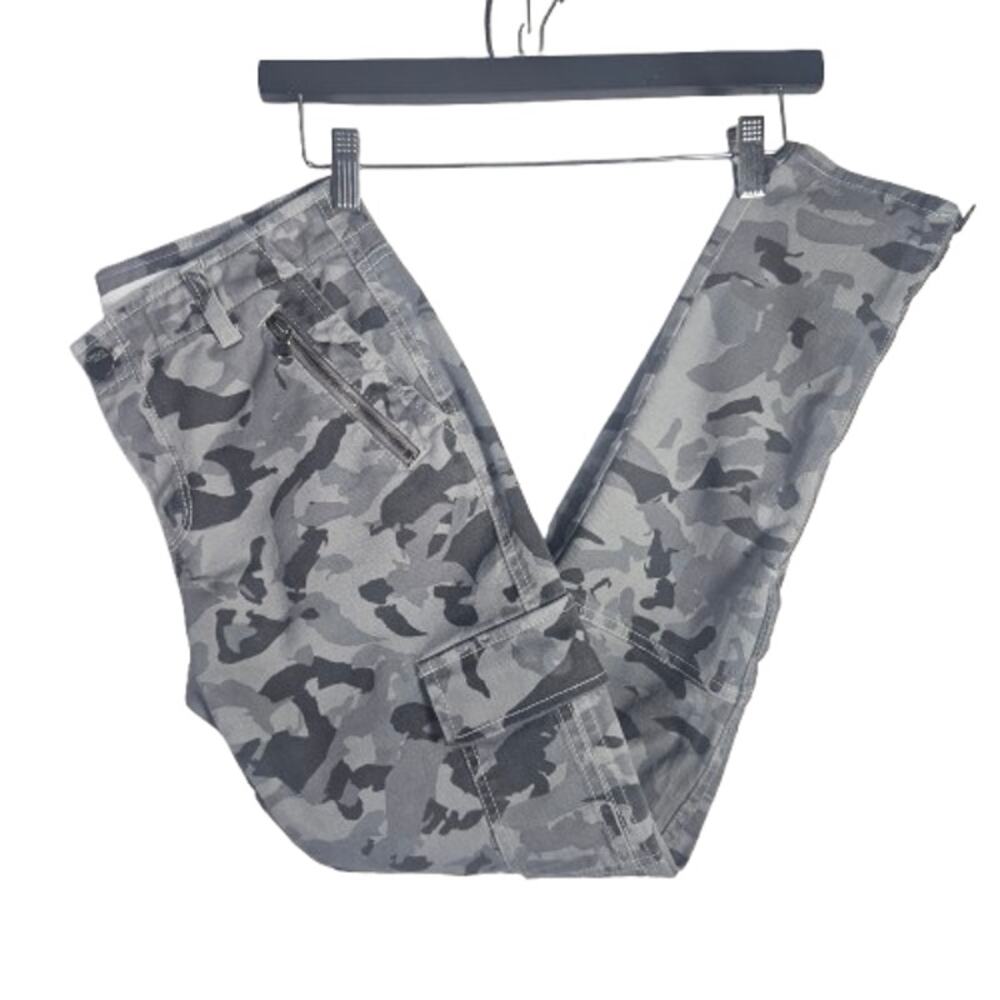 DKNY "Ludlow Skinny" Grey Camoflauge Jeans Womens Size 4